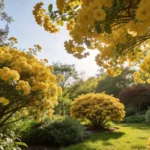 Arbustes à petites fleurs jaunes : choix et conseils