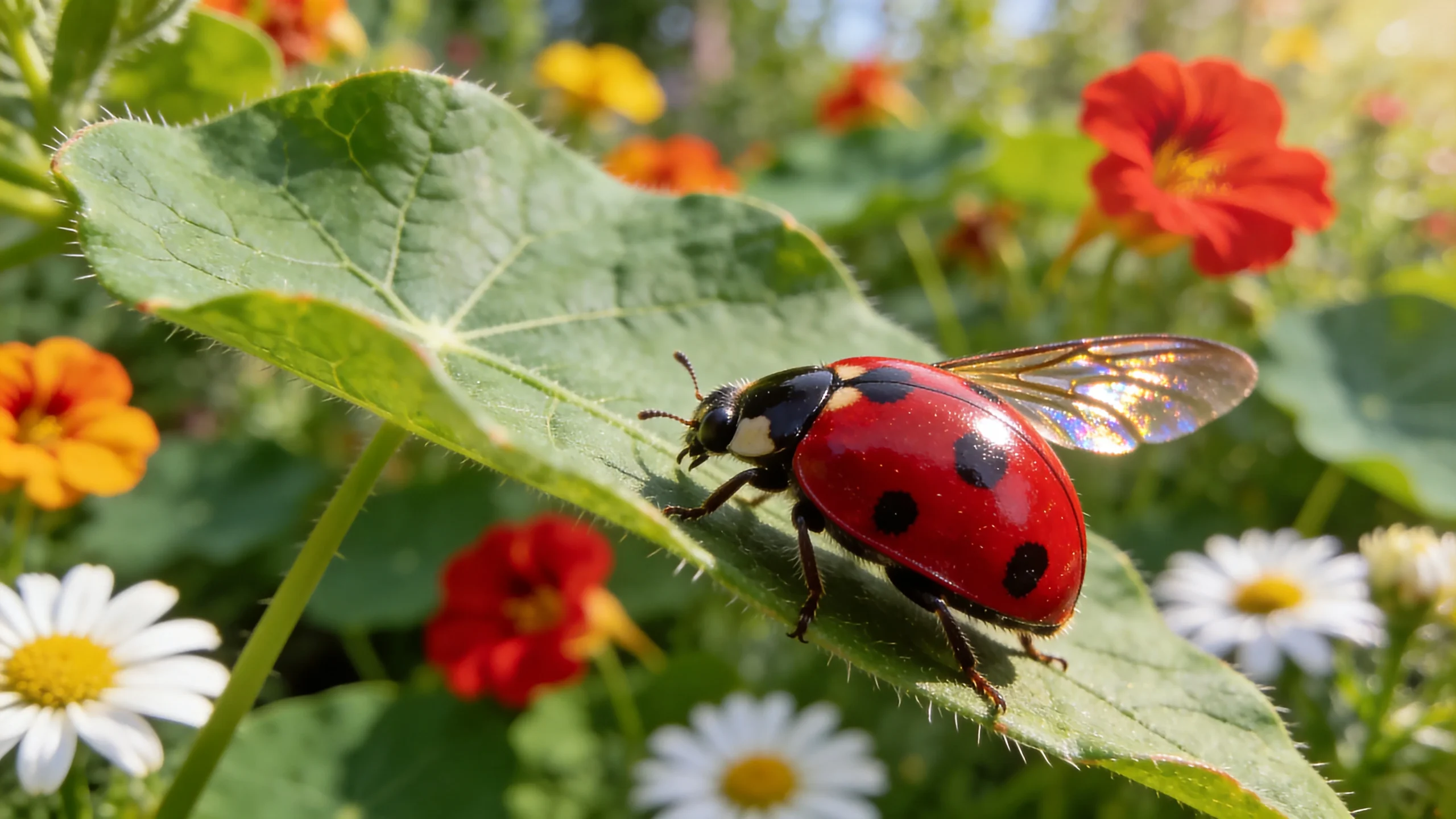 Bienfaits des coccinelles au jardin
